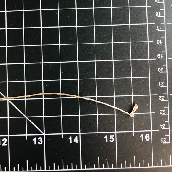 Vintage Silver Necklace and Twisted Bracelet Cuff - Picture 8 of 11